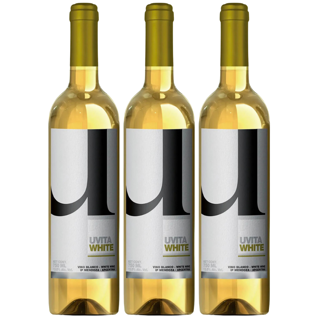 Uvita Argentina White Blend 750ml x 3 Wine Not HKG