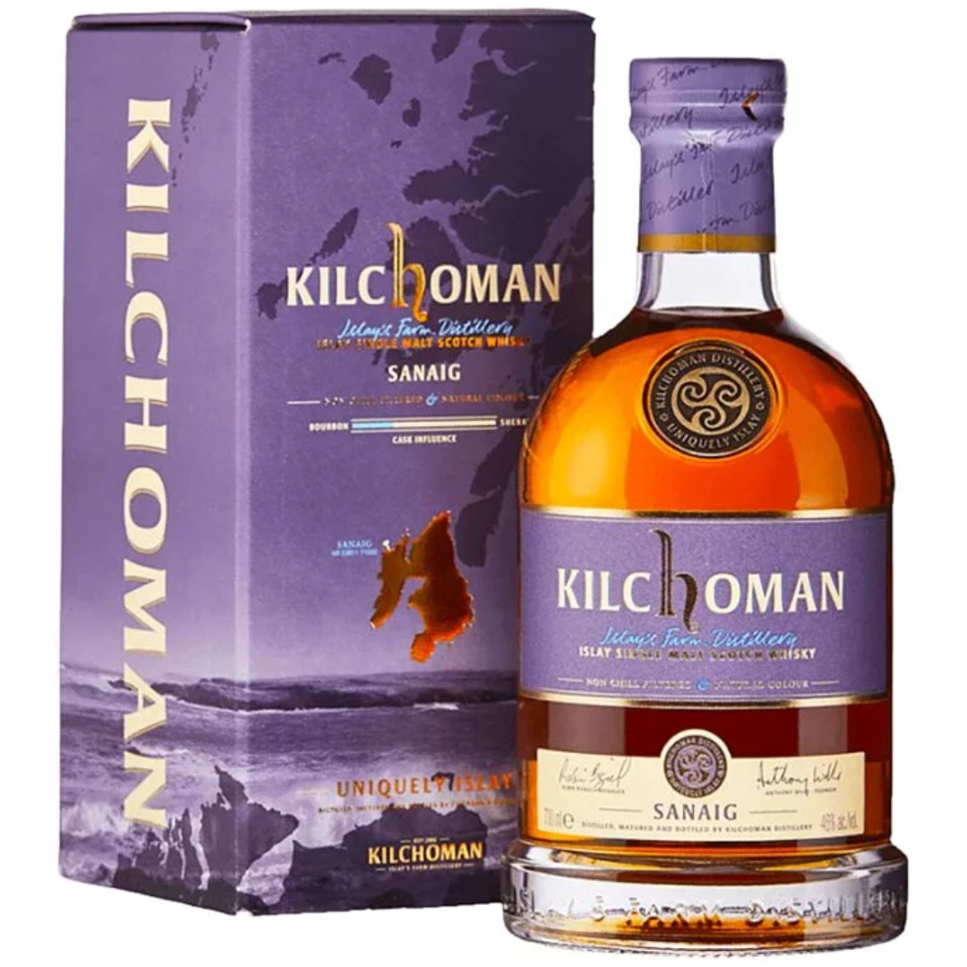 Kilchoman Sanaig Islay Single Malt Scotch Whisky 700ml – Wine Not HKG