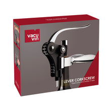 Load image into Gallery viewer, Vacu Vin Lever Corkscrew Horizontal Black