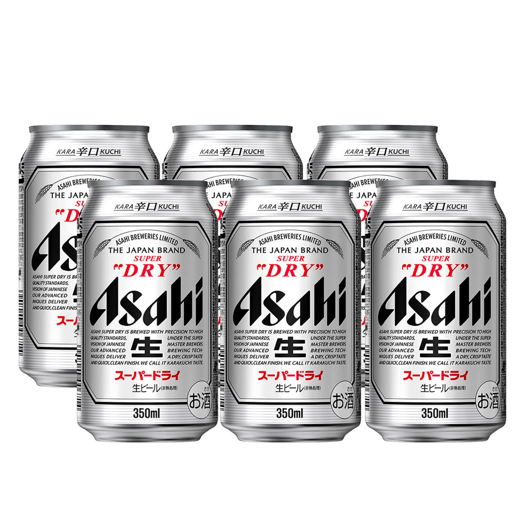 Asahi Beer 6 x 330ml