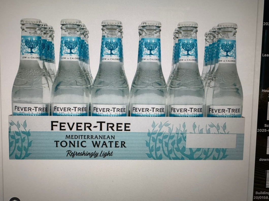 Fever-Tree Light Mediterranean Tonic Water 24x 200ml