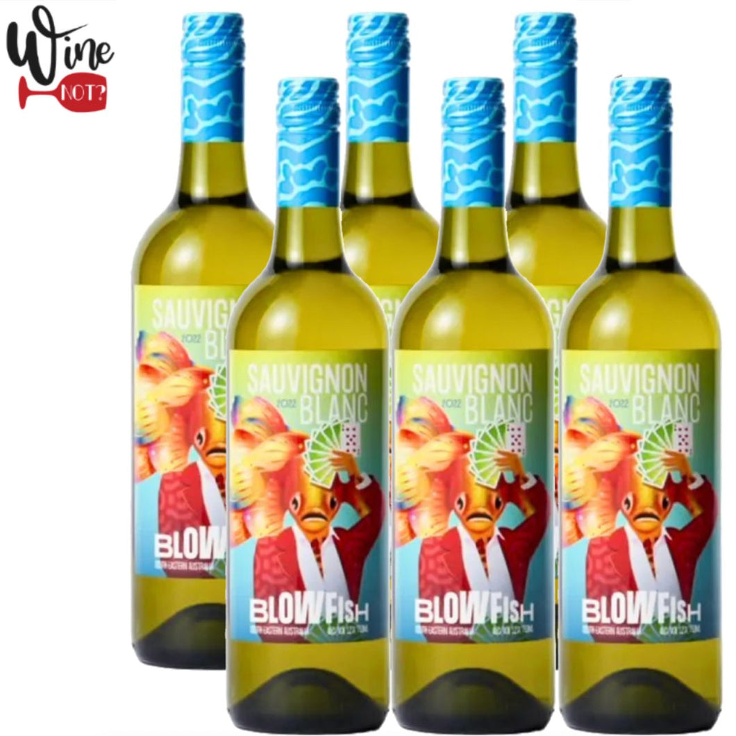 Blowfish Sauvignon Blanc 2023 - (6x750ml)