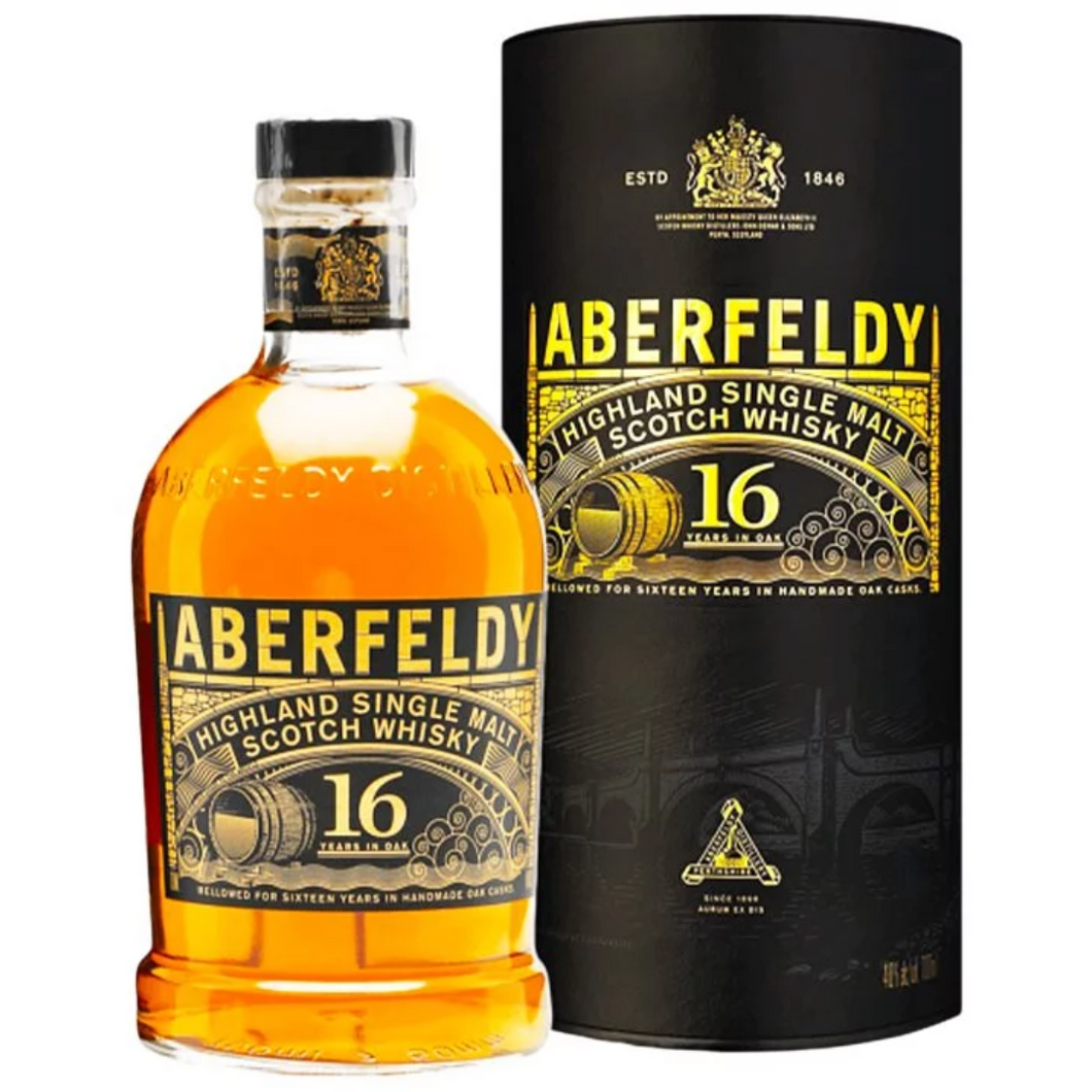 Aberfeldy 16 Y.O. Single Malt Whiskey 700ml