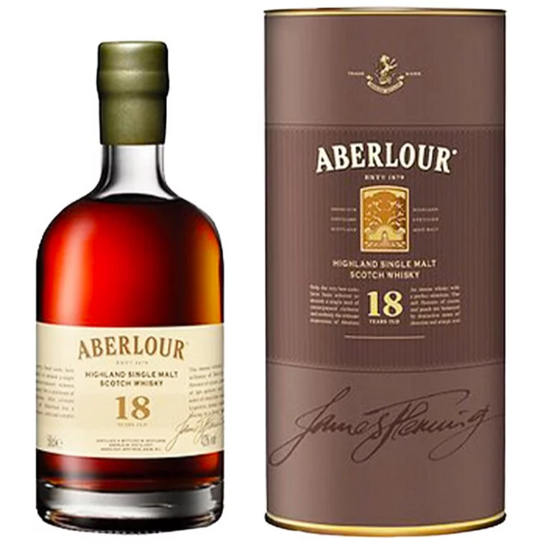 Aberlour 18 Year Old Single Malt Whisky 500ml