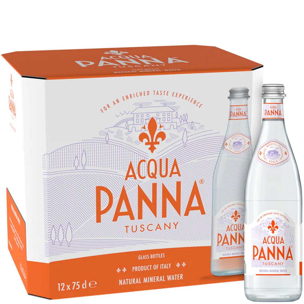 Acqua Panna Natural Mineral Water - 750ml x 12