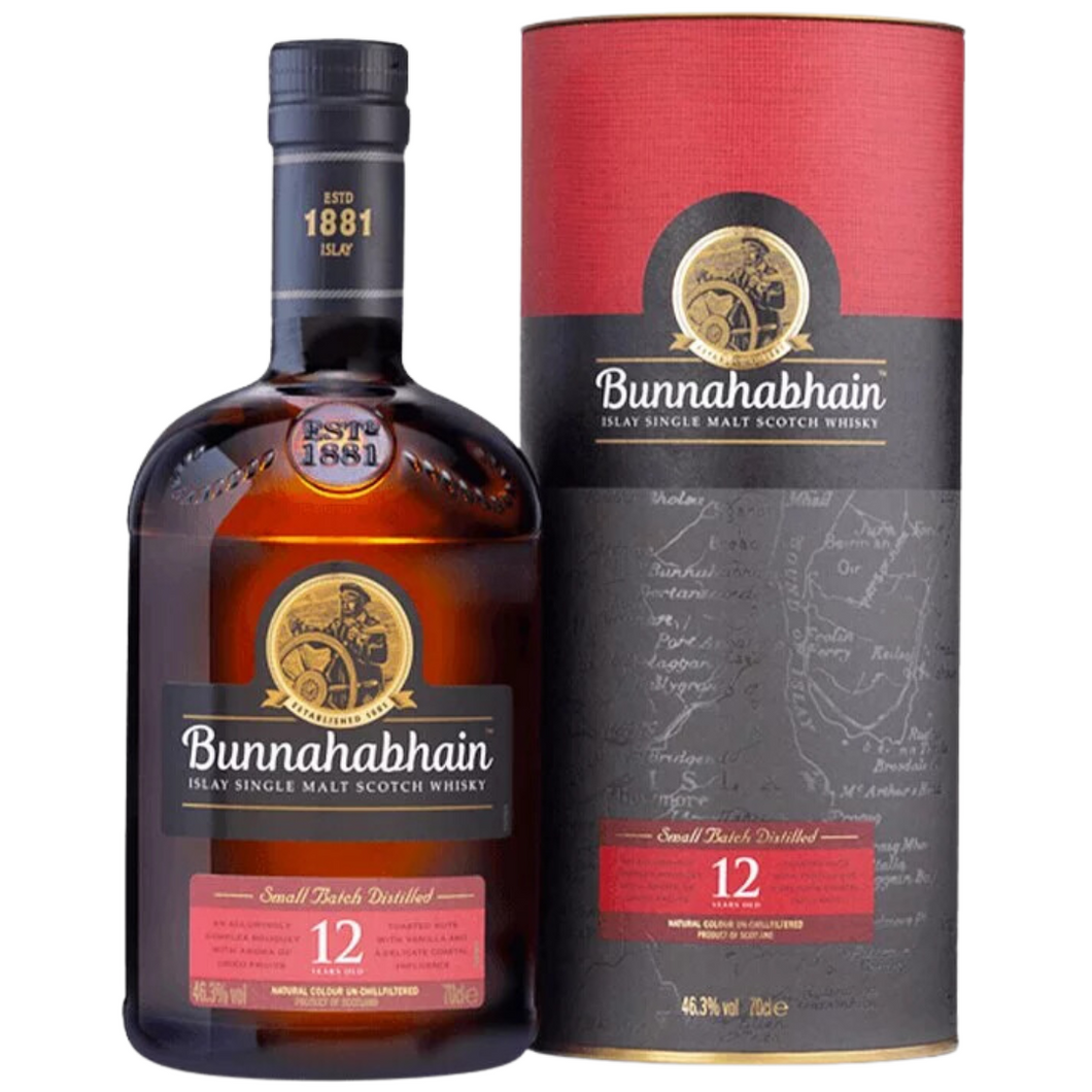 Bunnahabhain 12 Year Single Malt Whisky 700ml