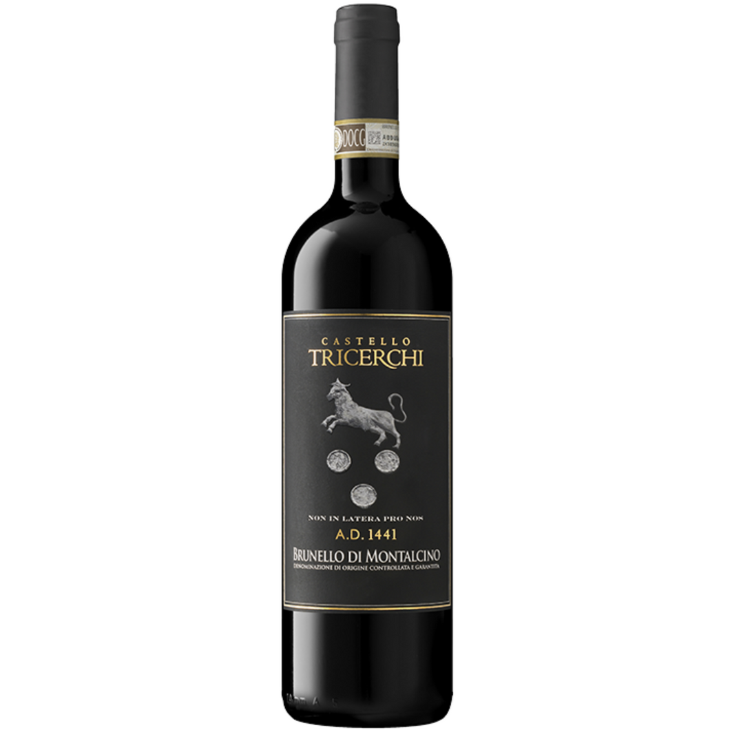 Castello Tricerchi Brunello di Montalcino A.D. 1441 DOCG 2017 750ml