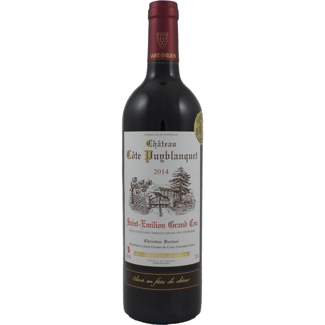 Château Côte Puyblanquet Saint-Émilion Grand Cru 2014