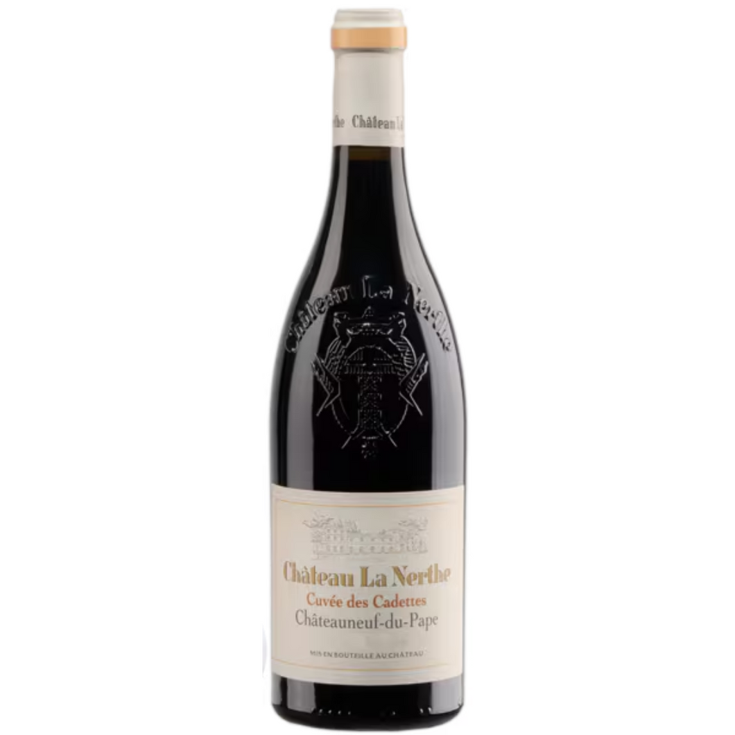 Chateau La Nerthe Chateauneuf du Pape Cuvee des Cadettes 2018