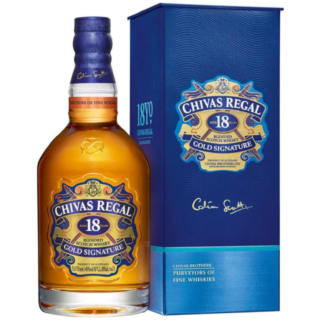 Chivas Regal 18 - 750ml – Wine Not HKG