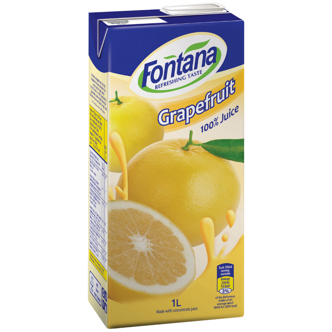 Fontana Grapefruit Juice 1000ml