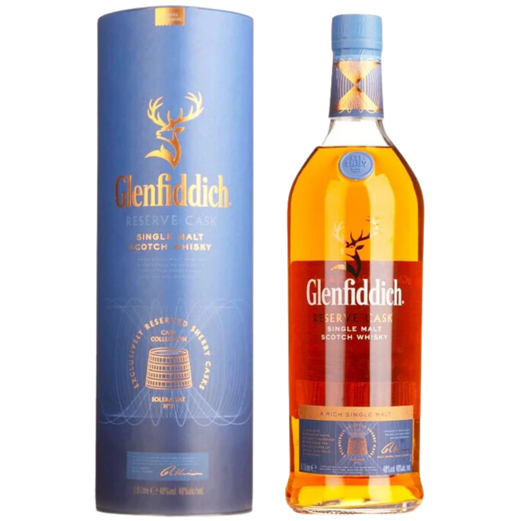 Glenfiddich Reserved Cask Single Malt Whisky 1000ml
