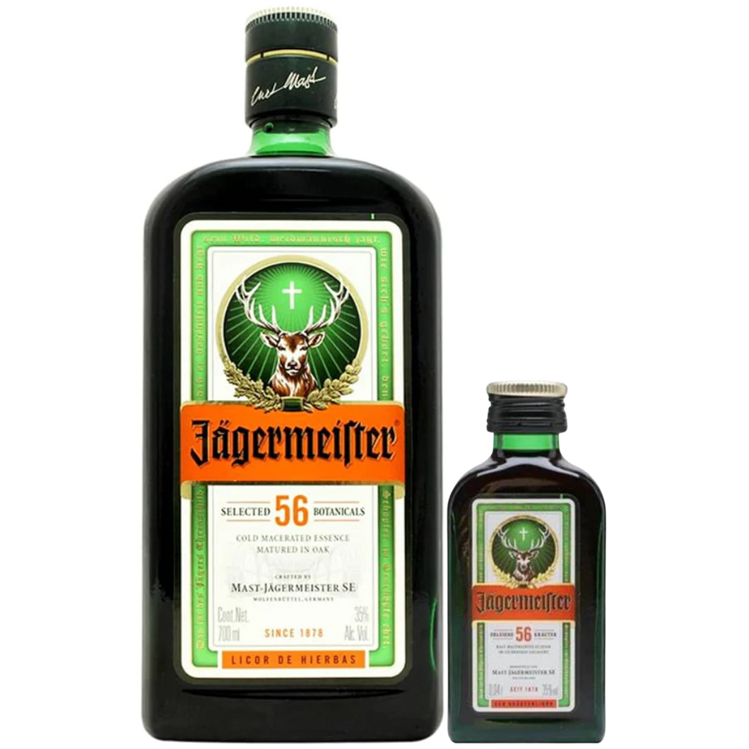 Jagermeister 700ml + FREE 20ml