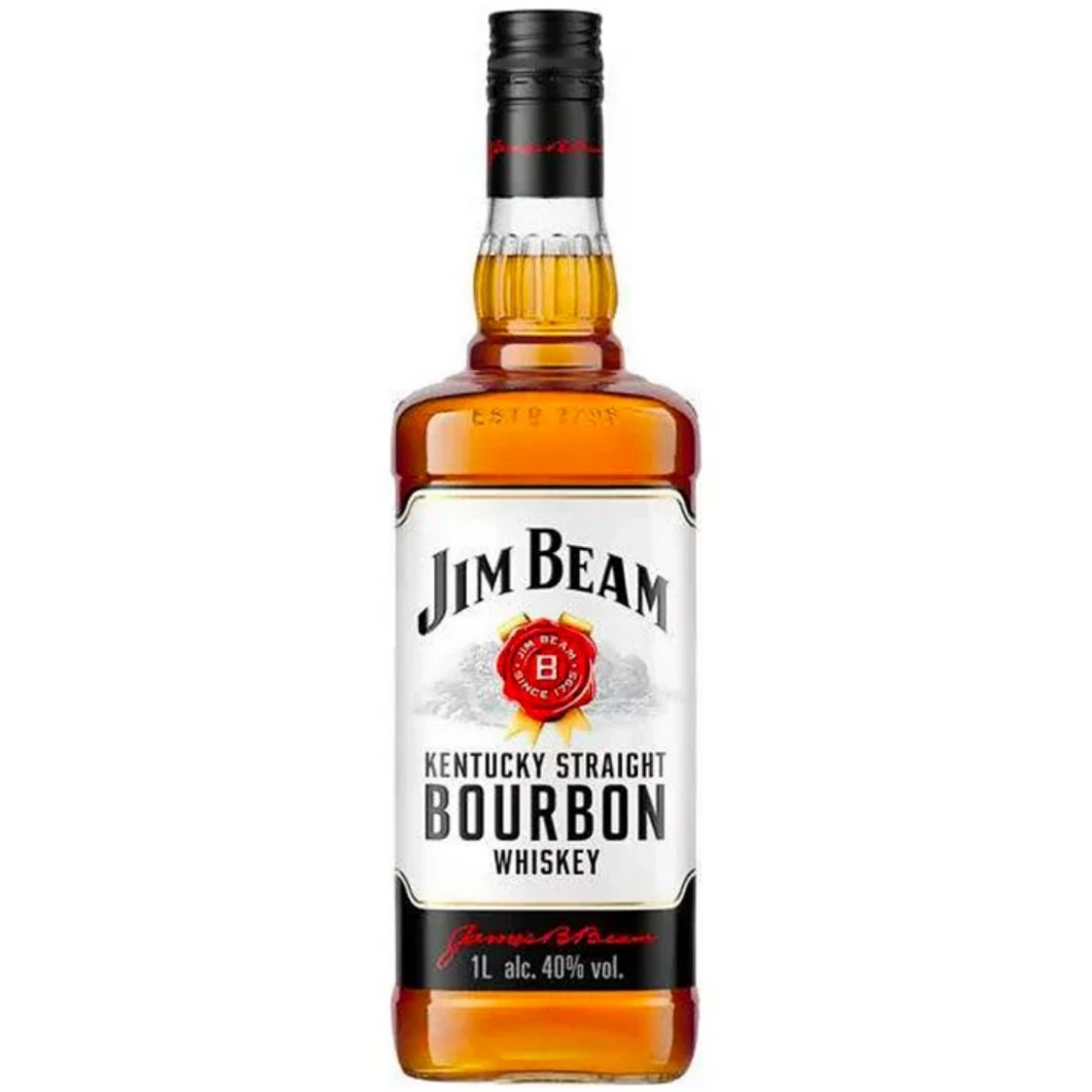Jim Beam Kentucky Straight Bourbon Whiskey 1000ml