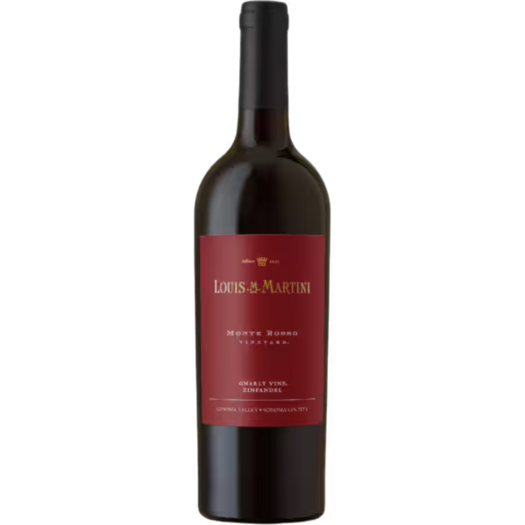 Louis M Martini Monte Rosso Vineyard Gnarly Vine Zinfandel 2018