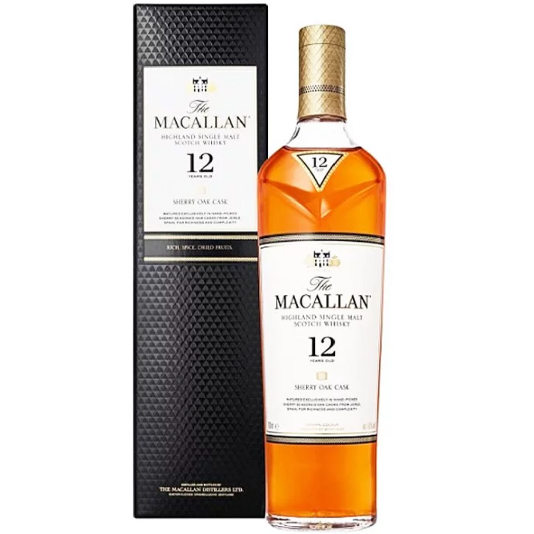 Macallan 12 (Sherry Oak) - 700ml