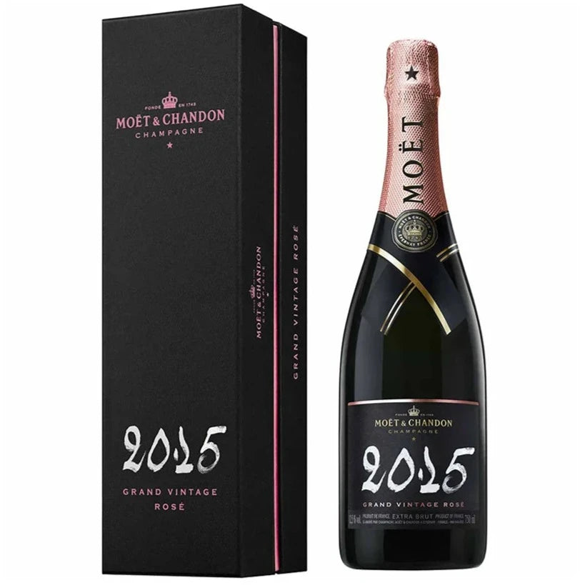 Moet & Chandon Grand Vintage Rose with Gift Box 2015