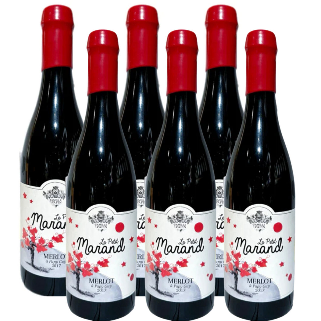 Petit Marand Merlot a Papy Guy 750ml 2017 x 6
