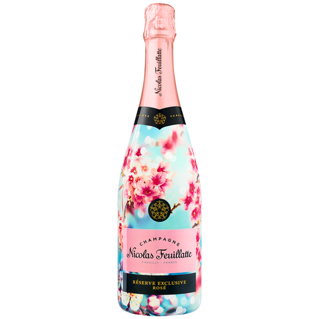 Nicolas Feuillatte Reserve Exclusive Rose Sakura Sleeve 750ml