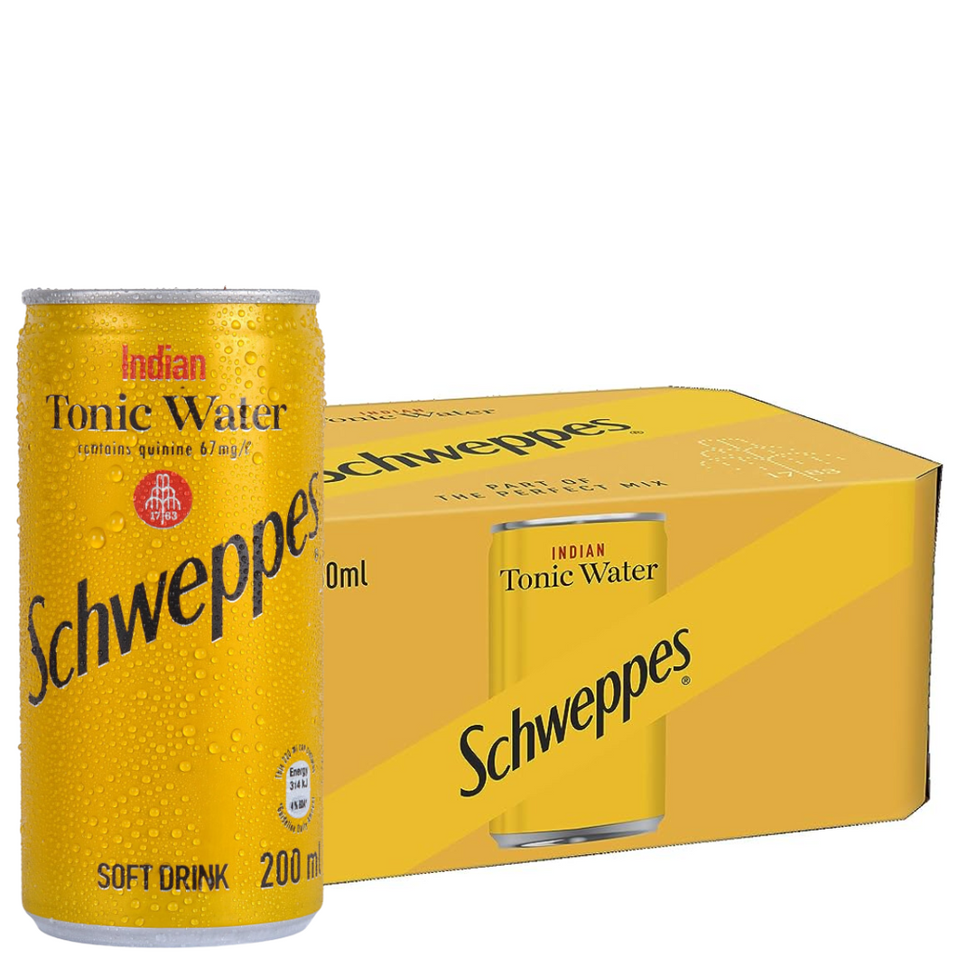 Schweppes Tonic Water 200ml x 24