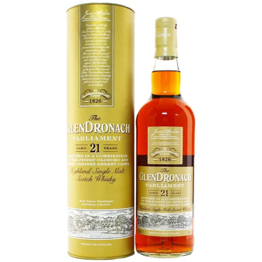 The Glendronach 21 Year Old Parliament 700ml – Wine Not HKG