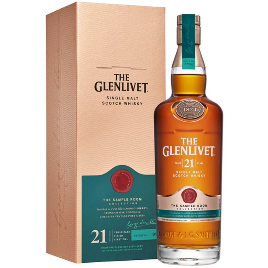 The Glenlivet 21 Years Single Malt Scotch Whisky 700ml