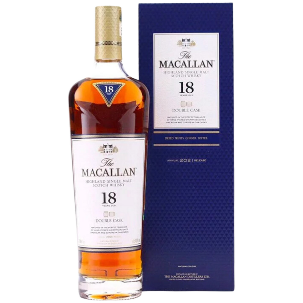 Macallan 18 Year Old Double Cask Single Malt Whisky 700ml