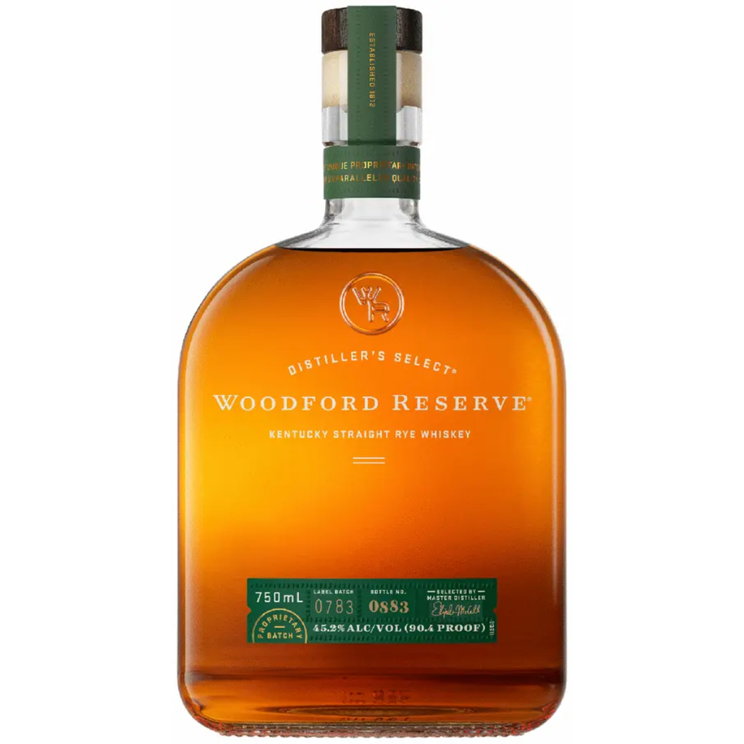 Woodford Reserve Rye Whiskey 750ml