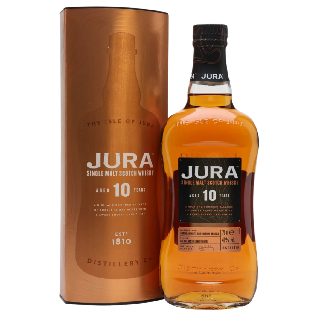 Jura 10 Years Single Malt Scotch Whisky 700ml