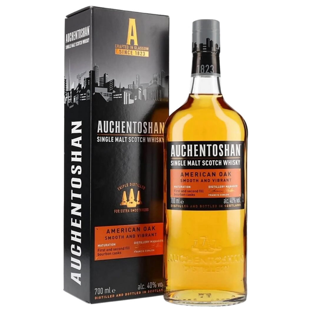 Auchentoshan American Oak Single Malt Whiskey 700ml