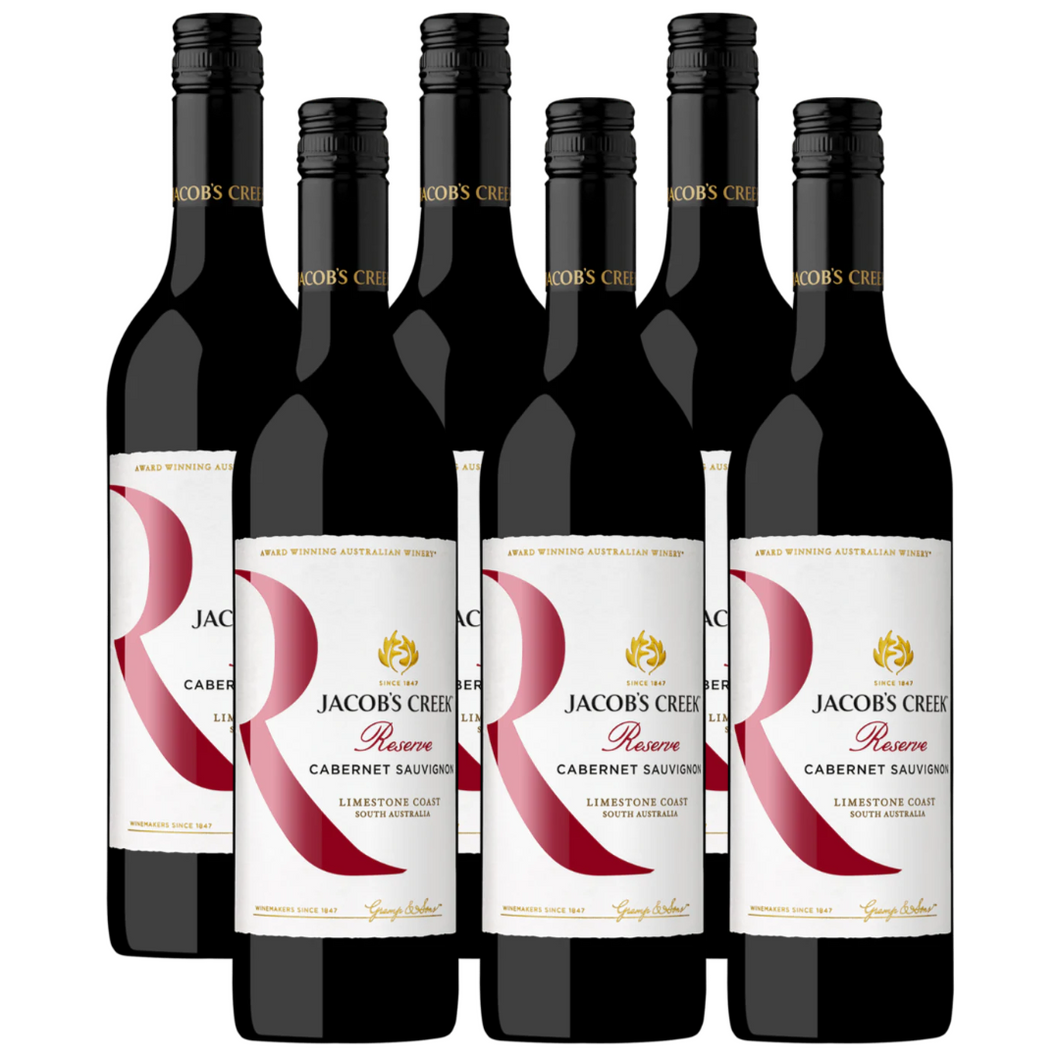 Jacobs Creek Reserve Cabernet Sauvignon 2018 x 6 Wine Not HKG