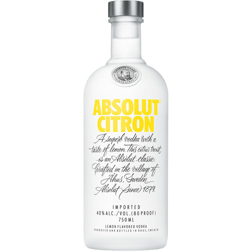 ABSOLUT CITRON VODKA