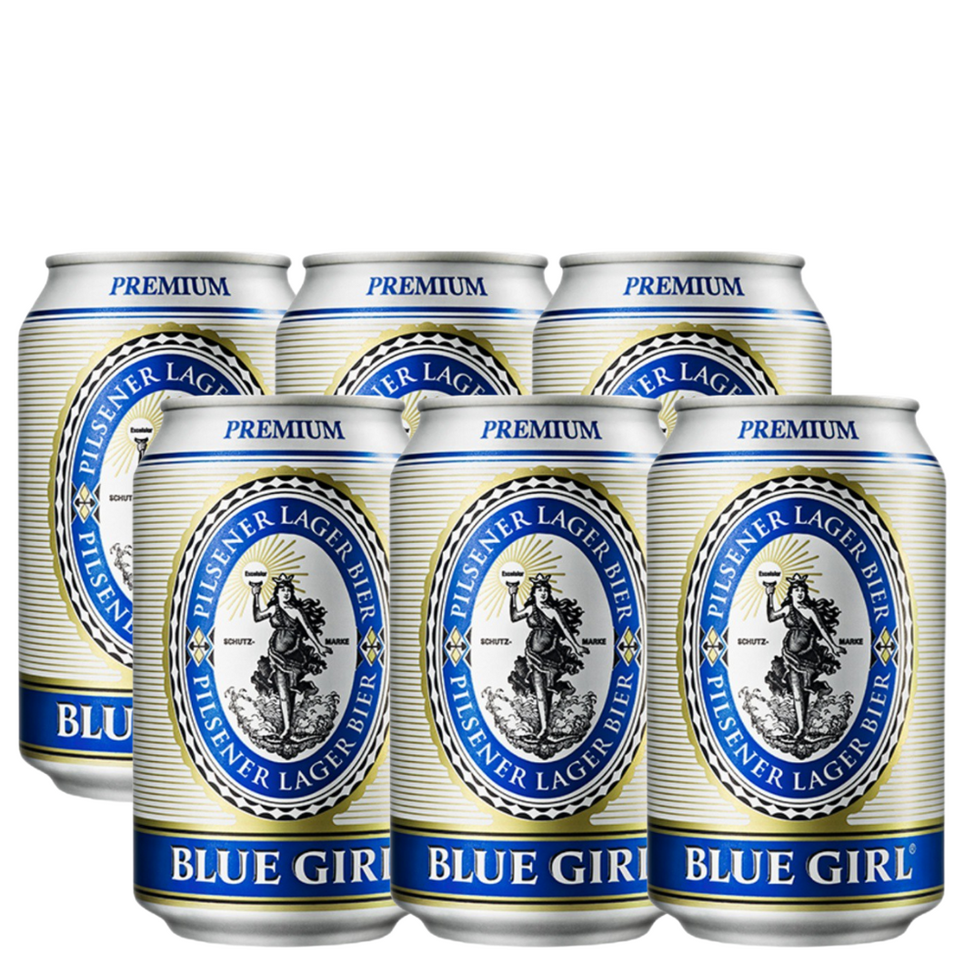 Blue Girl Beer - 6x Can 330ml