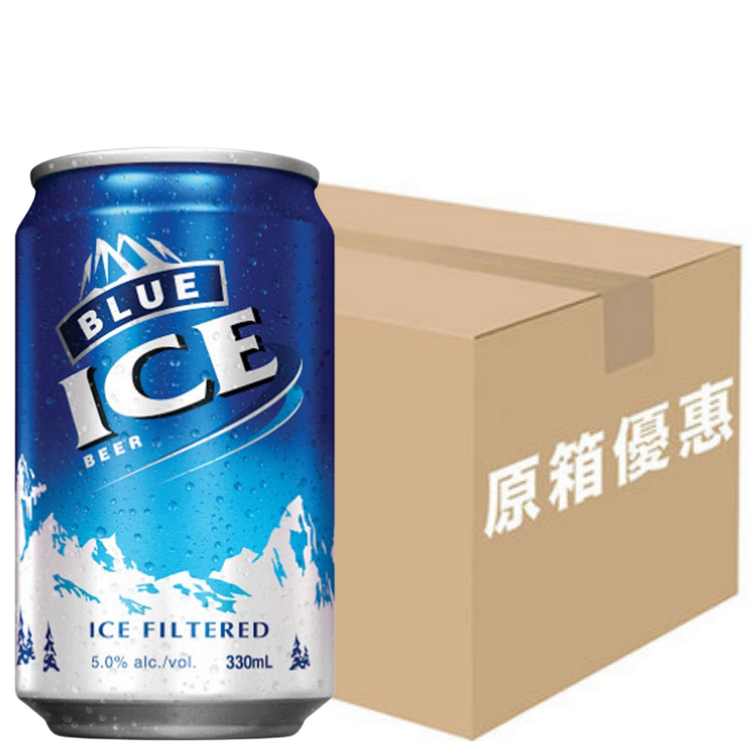 Blue Ice Beer - 24x Can 330ml