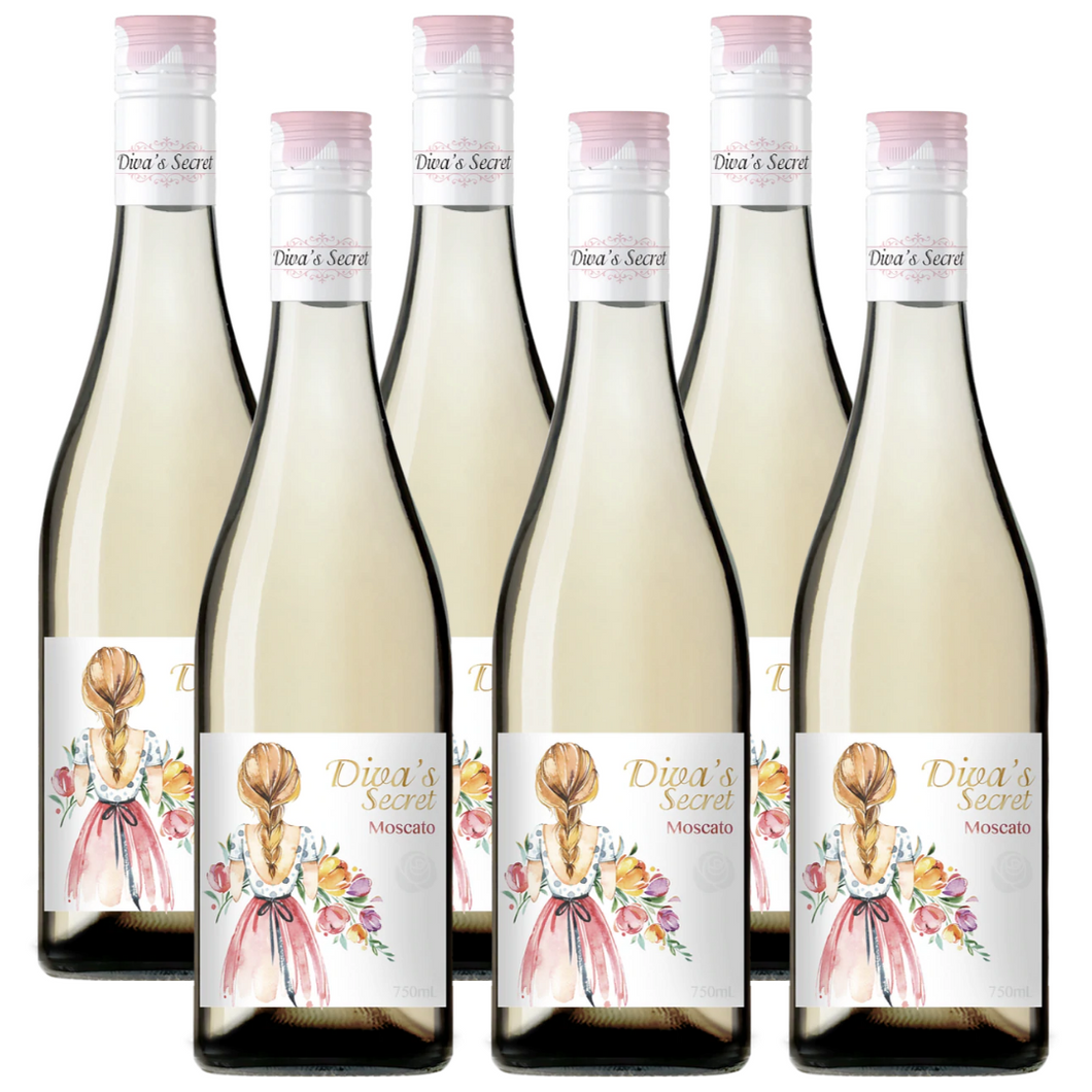 Diva’s Secret Victorian Moscato 2020 750ml x 6