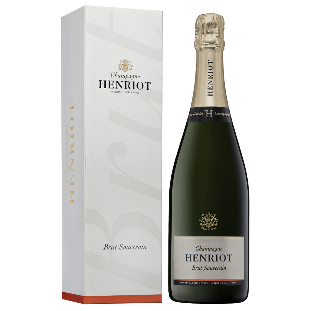 Henriot Brut Souverain NV with gift box