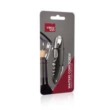 Load image into Gallery viewer, Vacu Vin Waiter&#39;s Corkscrew Black, Card
